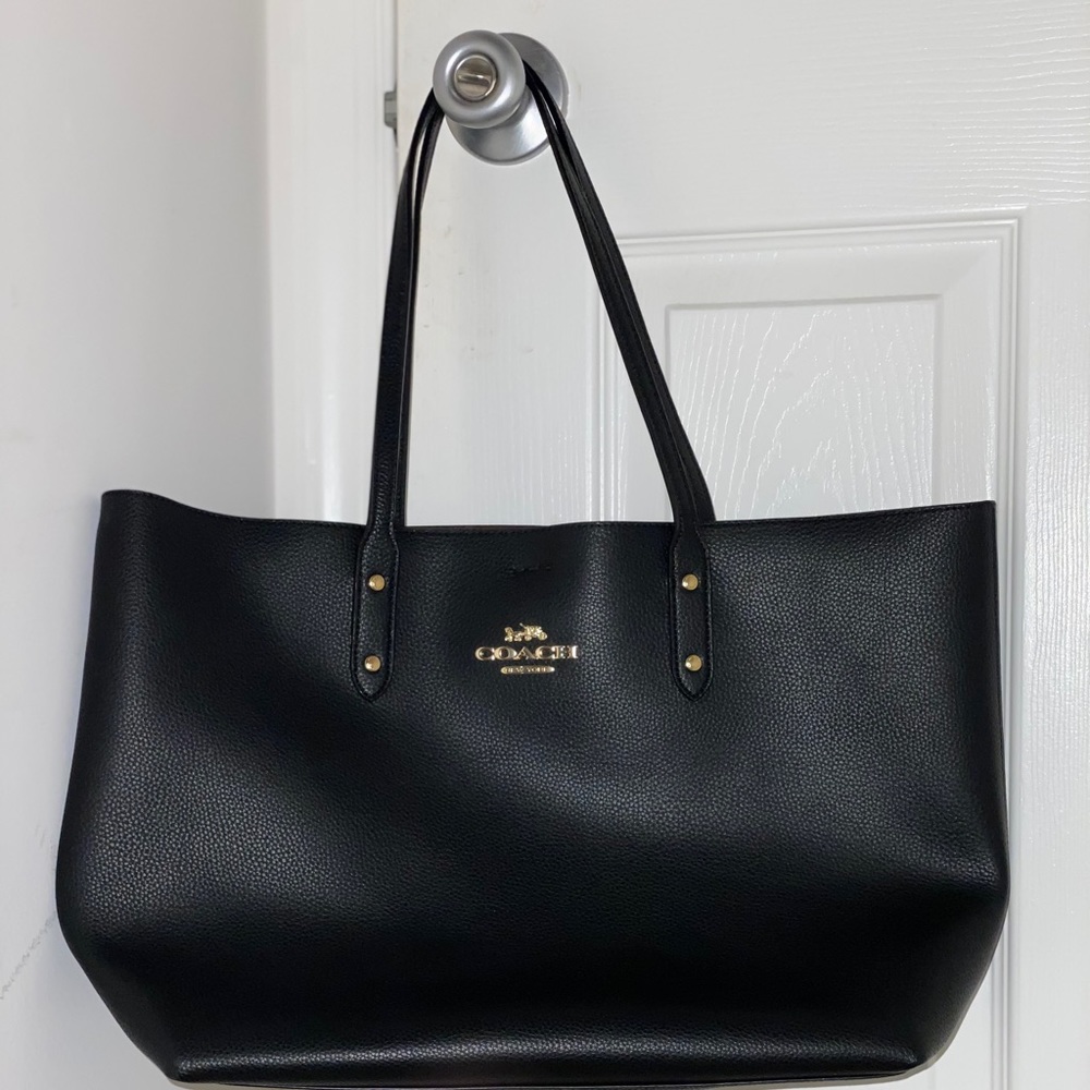 Large Black Coach Purse